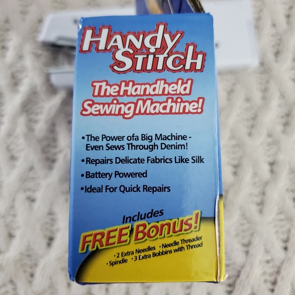 Handy Stitch Portable Cordless Handheld Sewing Machine - Picture 2 of 4